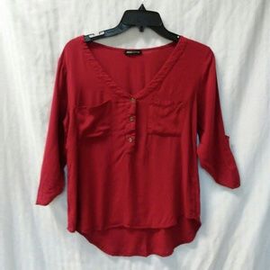 Jella couture red blouse.